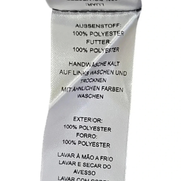 French Connection Metallic Long Sleeve Faux-Wrap Mini Dress Silver Size 2 NWT - Picture 10 of 12